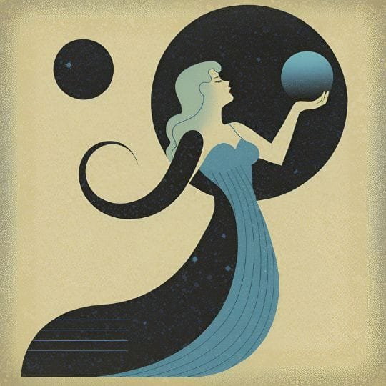 Lilith, The Black Moon, in Aquarius