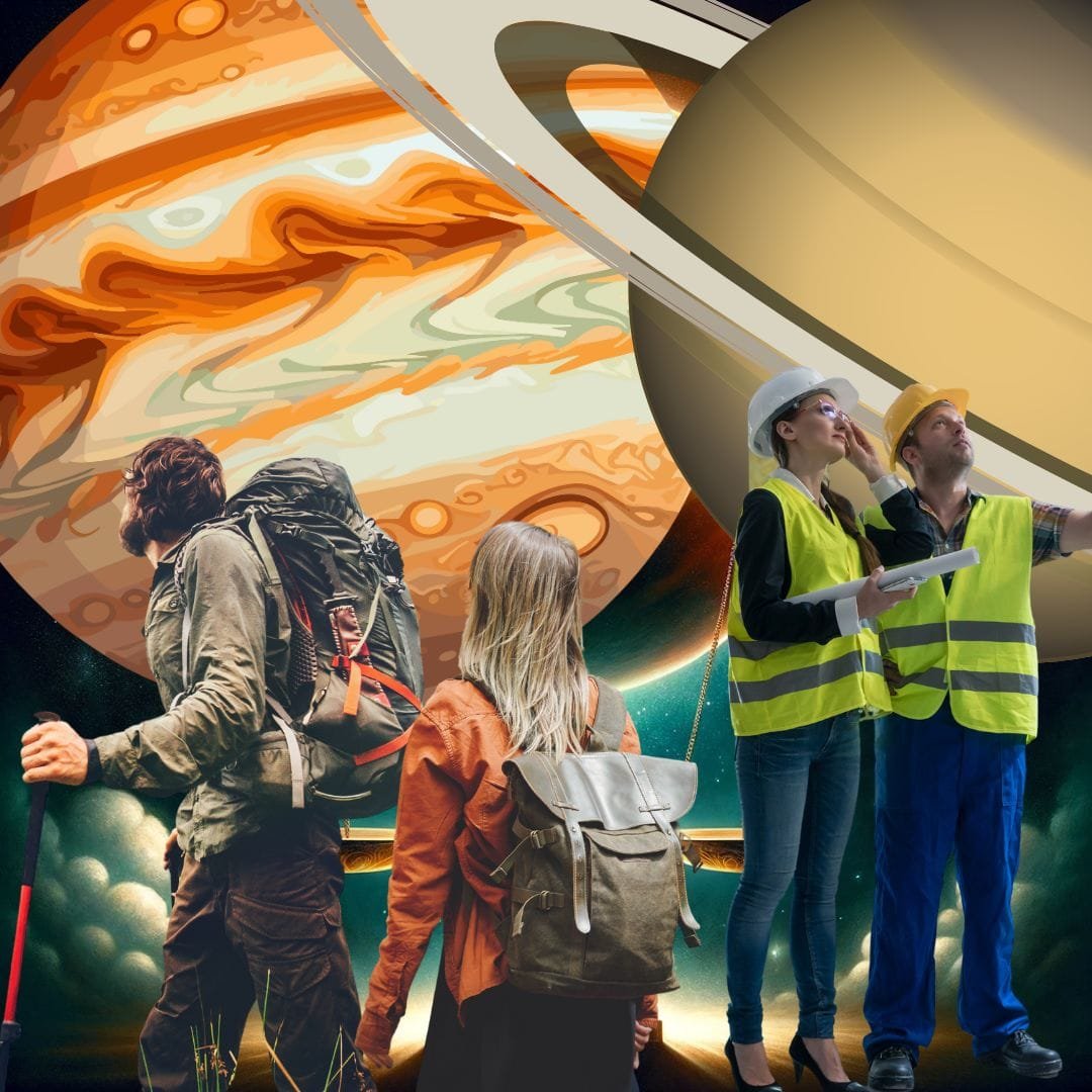 The Opposition between Jupiter and Saturn