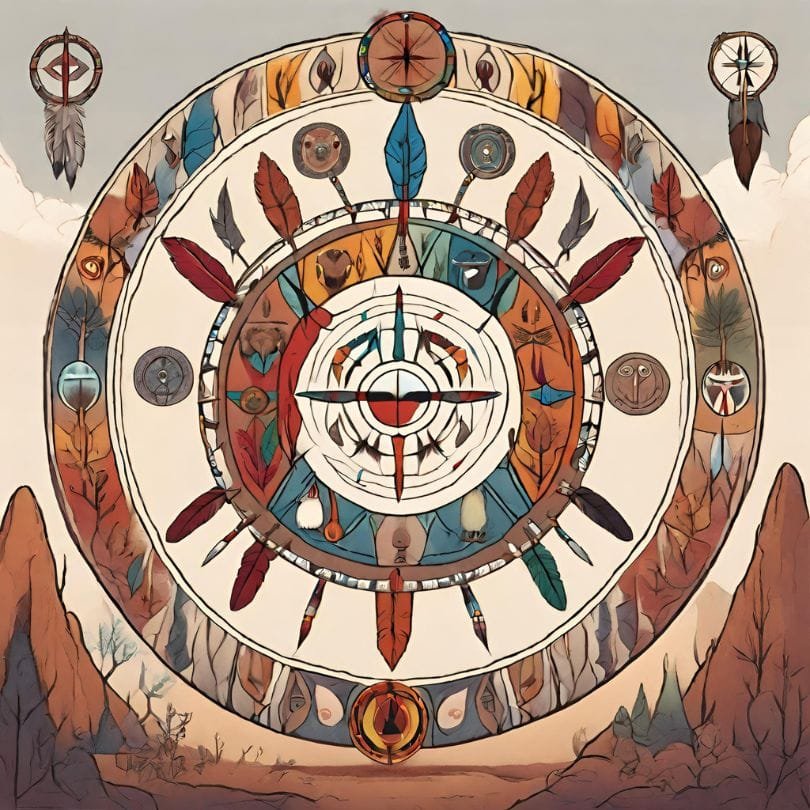 The Zodiac Wheel and the Shamanic Medicine Wheel