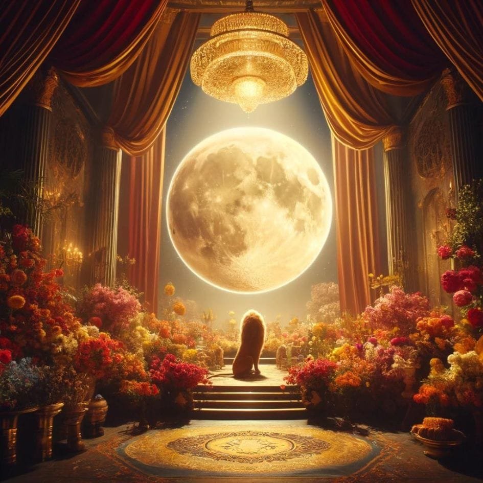 La Luna en Leo