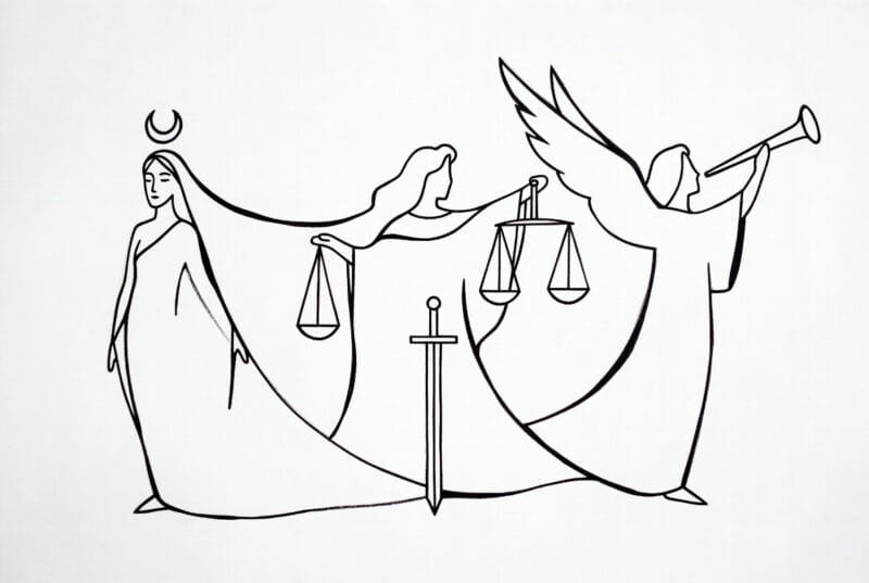 Natal Arcanas – The High Priestess, Justice, and Judgement