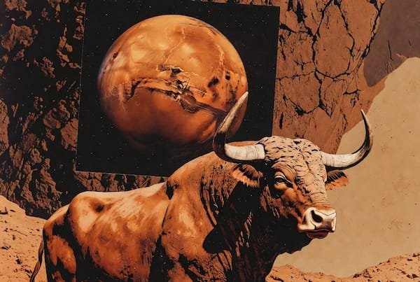 Mars in Taurus: Primordial Impulse as Geological Patience and Sedimentary Strength